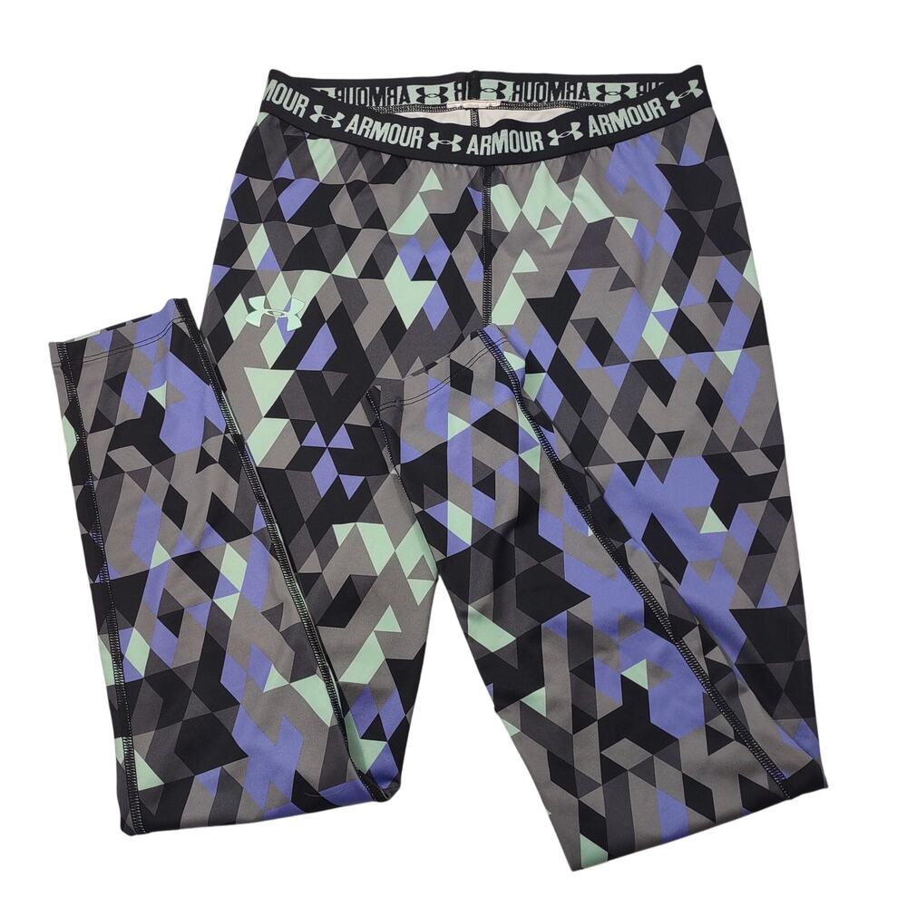 Under Armour Geometric Leggings, Size Small